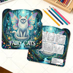 FAIRY CATS Coloring Book