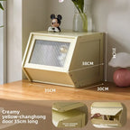 Bucket cabinet, storage can be stacked