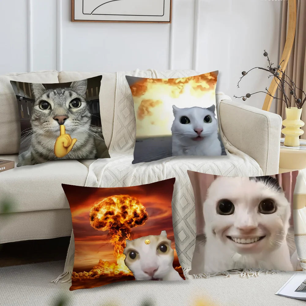 Comfortable Cat Pillow Case