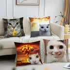 Comfortable Cat Pillow Case