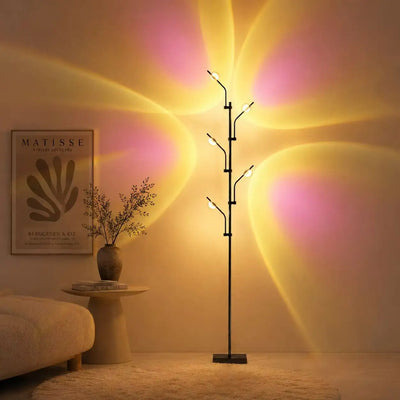 Modern Tree Shaped LED Floor Lamp