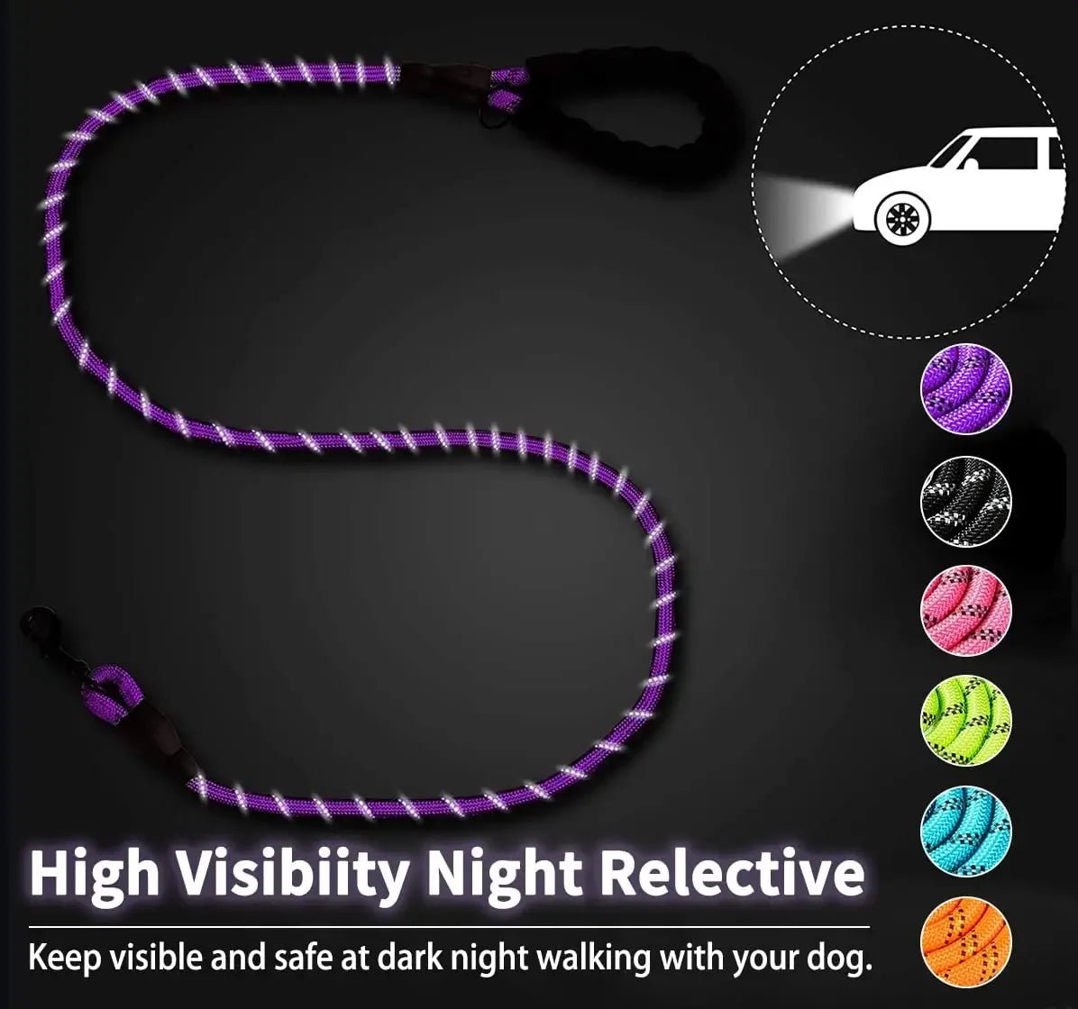 Pet Leash, Reflective