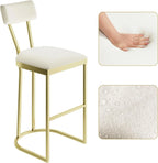2Pcs Counter Height Bar Stools Set