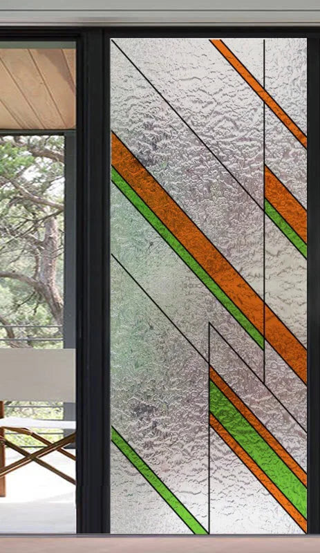 Frosted Stained Glass Window Film