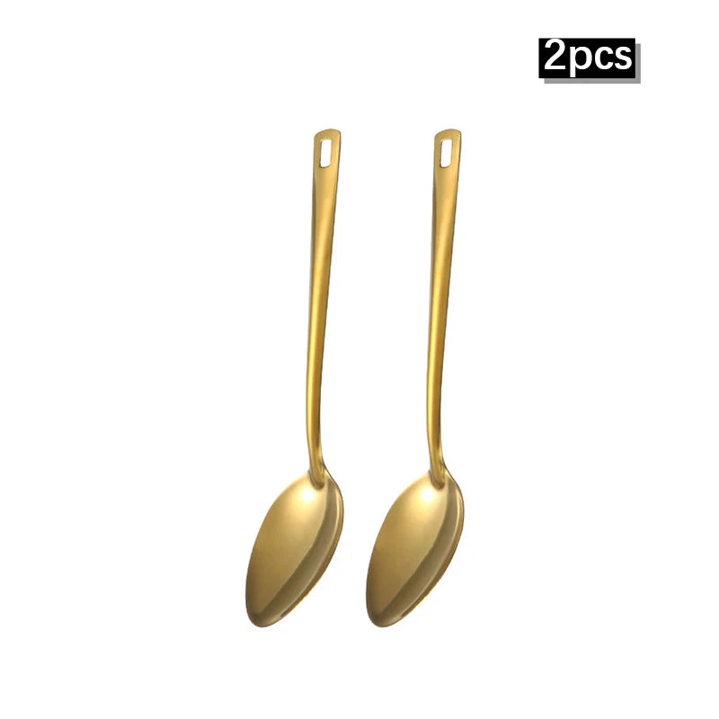 2/6pcs Stainless steel kitchenware set