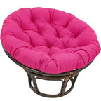 Solid Color Round Hanging Seat Cushion