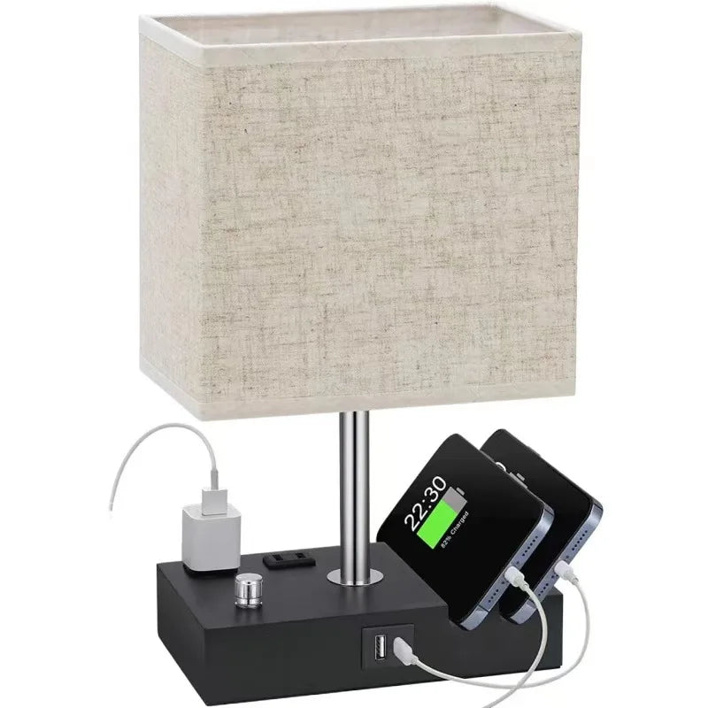 USB Modern Table Desk Lamp