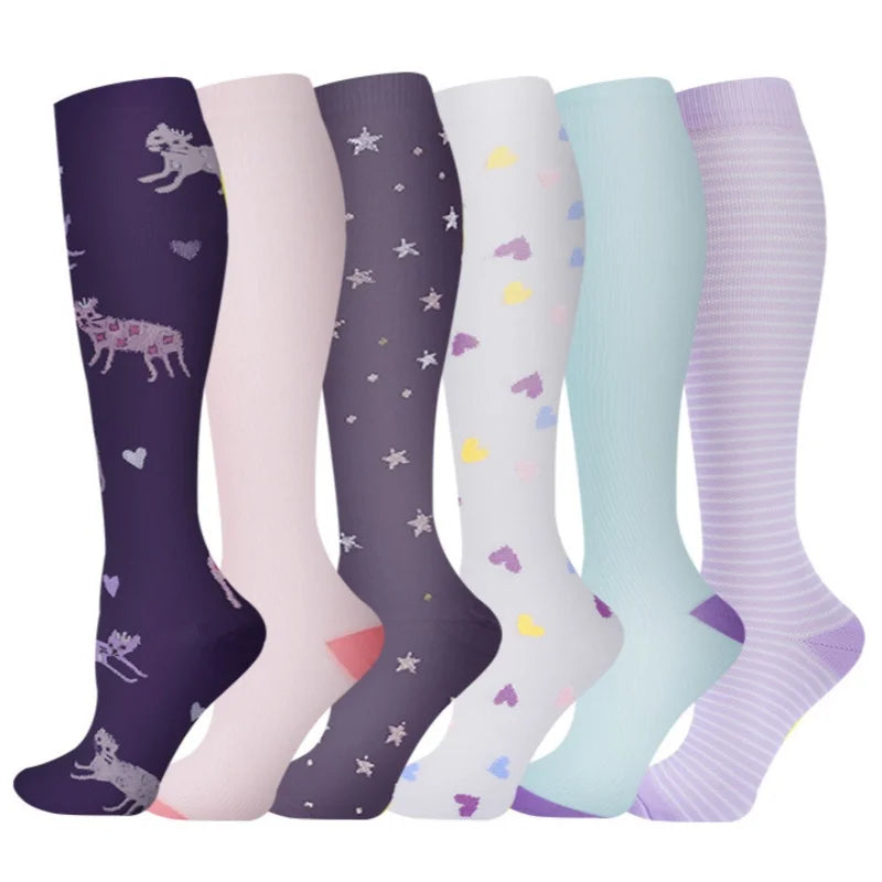 3/6Pairs Compression Socks