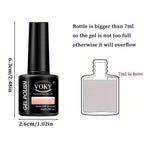 6-Piece Set of Nail Gel
