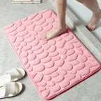 1pc embossed fiber carpet