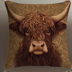 Highland Cows Pillow Covers