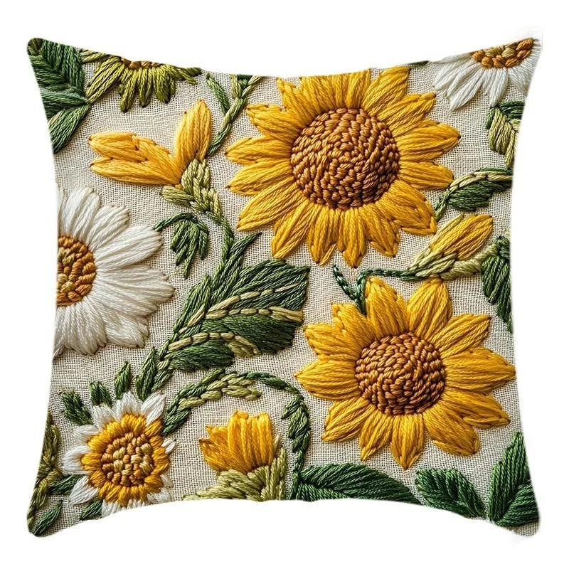 Sunflowers Cushion Cover
