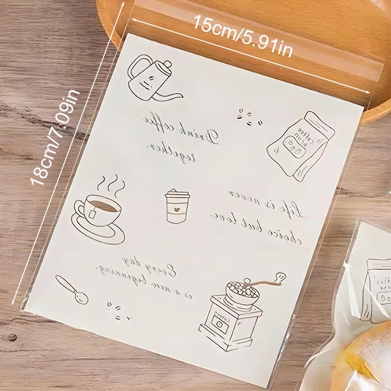 Food-Grade Bread Bags - Resealable 7x6