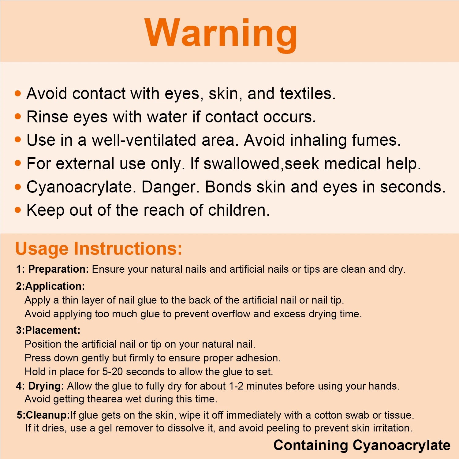 Waterproof Liquid Nail Adhesive