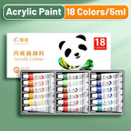 Acrylic Paint Set 12/18/24 Colors