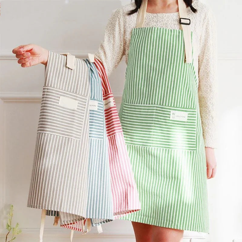 Striped Apron