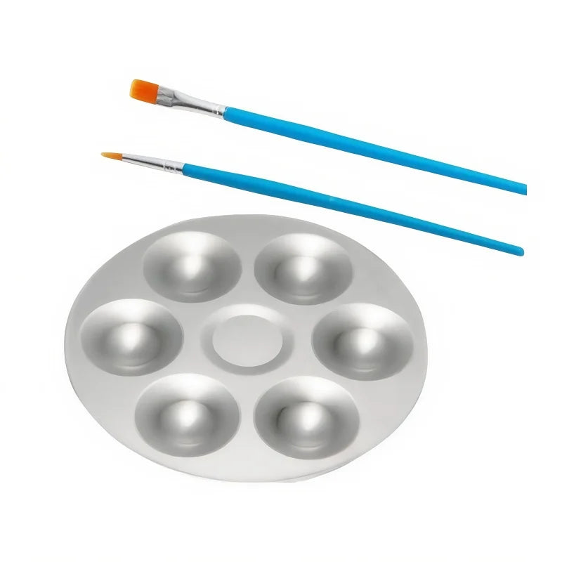 1pc/10pc Aluminum painting palette