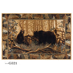 Bear,  Moose,  Deer Carpet