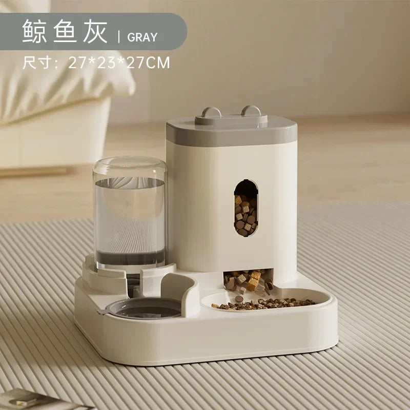 Automatic Food Bowl With Water Fountain