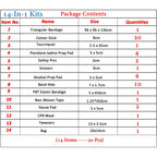 50pcs First Aid Kit