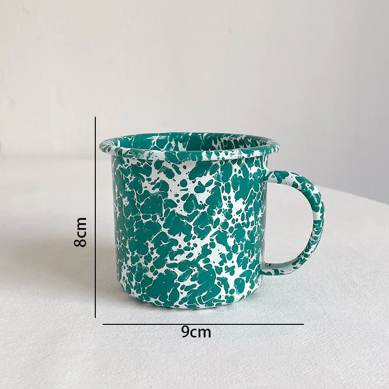 European Enamel Dinner Set