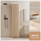 Folding Rod Shower Curtain Partition