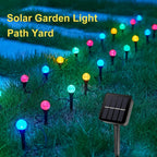 Solar Bubble Ball Pathway Lights, Outdoor