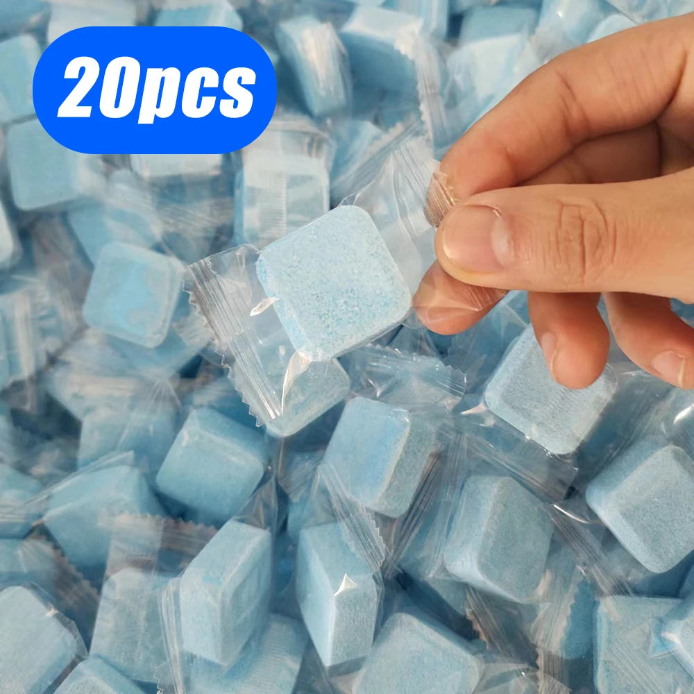 3-20Pcs Toilets Cleaning Tablet
