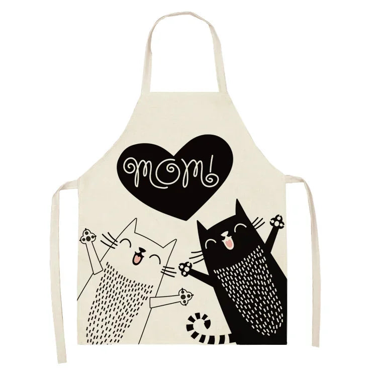 Cartoon Cat Apron