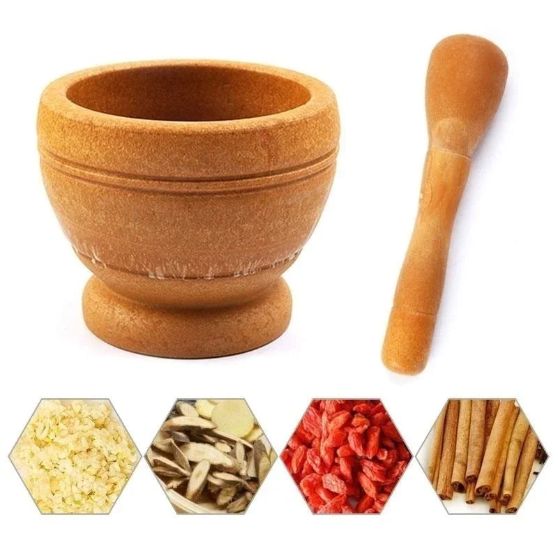 Resin Mortar Pestle Set
