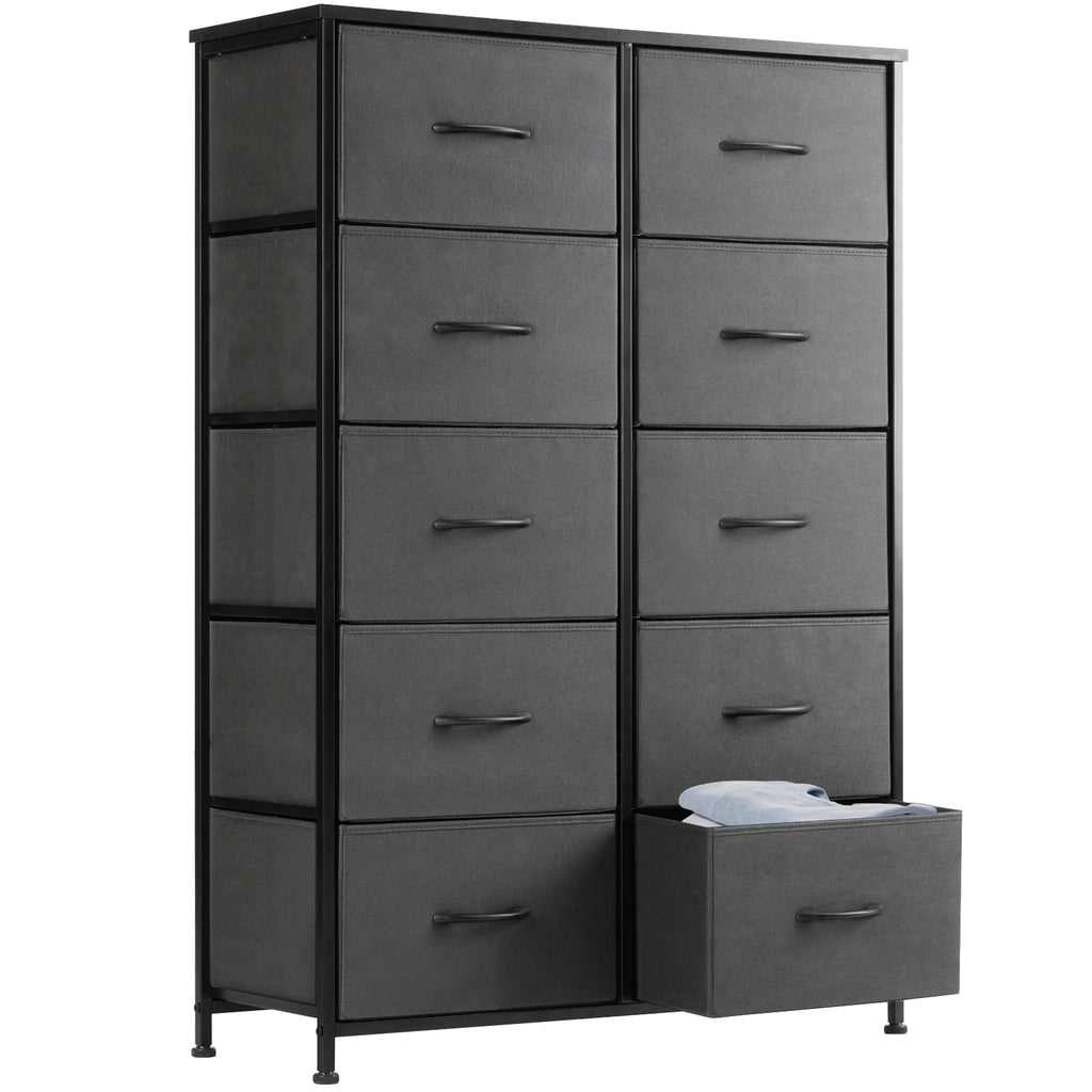 Bedside Table / 10 Fabric Drawers