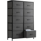 Bedside Table / 10 Fabric Drawers