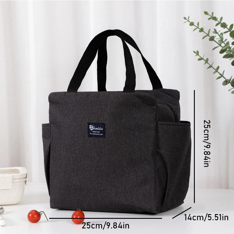 2PCS  Portable lunch bag