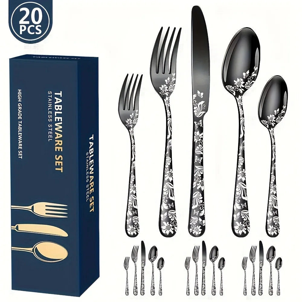 20 piece set cutlery