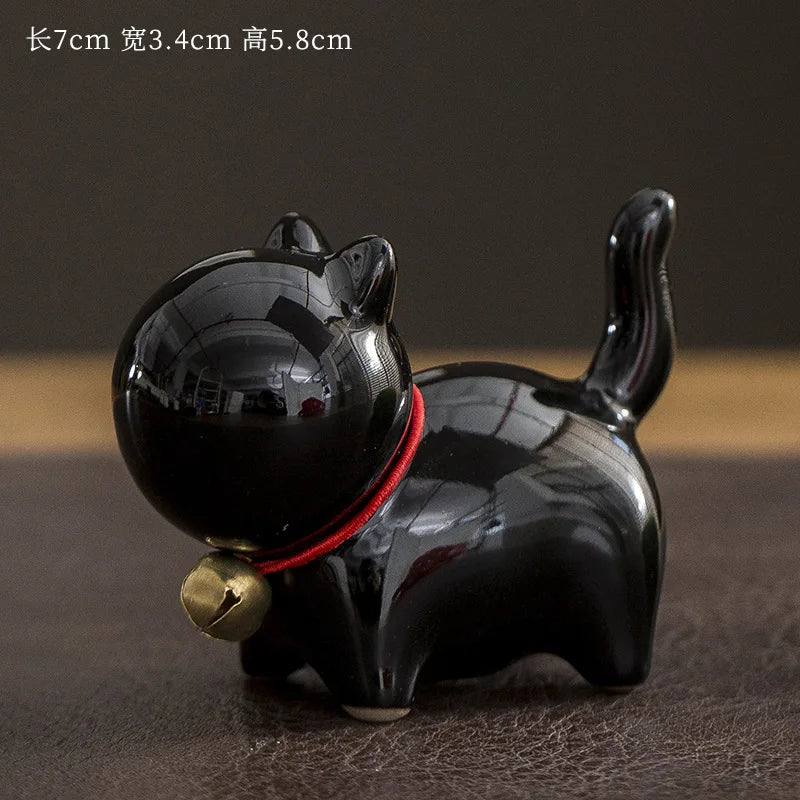 Ceramic Kitten Ornament