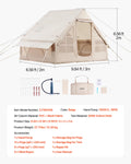 Inflatable Tents with Hand Pump