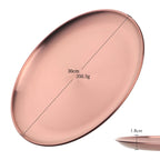 Stainless Steel Dinner Plates