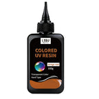12-Color Solid-Color UV Resin Set