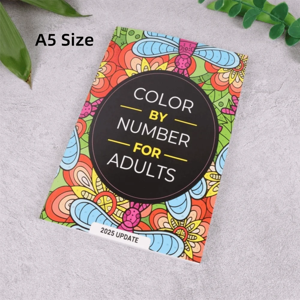 Color By Number for Adults