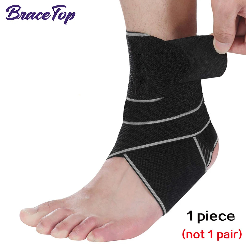 1  Elastic Silicone Ankle Stabilizer