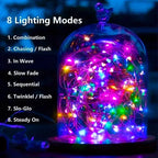 Solar Garden Lights String Lights, 8 Modes