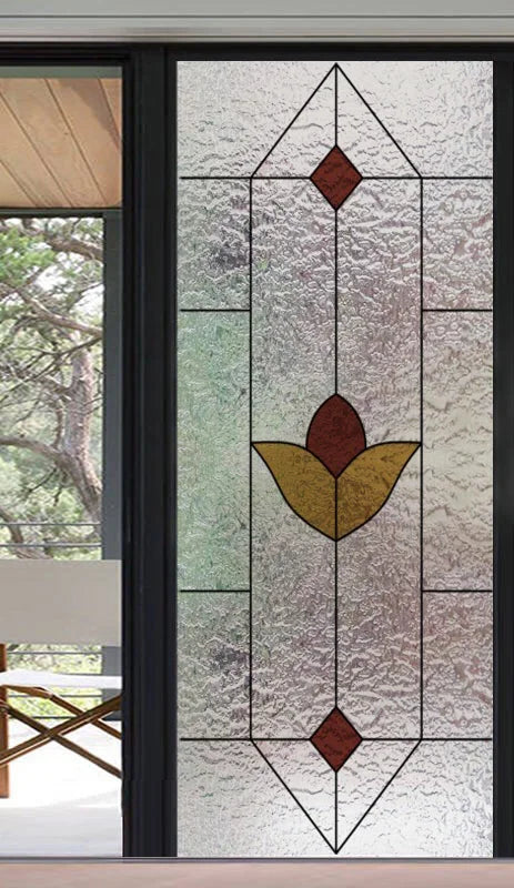 Frosted Stained Glass Window Film