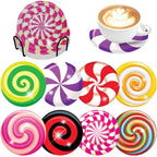 8pcs/Set  Diamond Painting Coasters / Holder