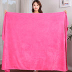 Extra large microfiber bath towel
