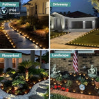 8 Solar Disk Light Outdoor Underground