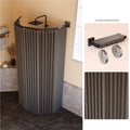 Extendable Shower Curtain Rod Set