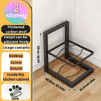 Pot Rack Storage Organizer