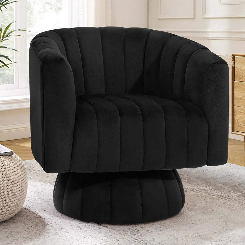 360° Swivel Accent Chair/ Armrest Set of 2