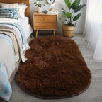 Oval Carpet Rug, Non-Slip
