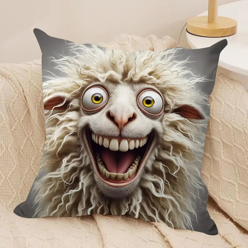 Spooky Goat Face Cover